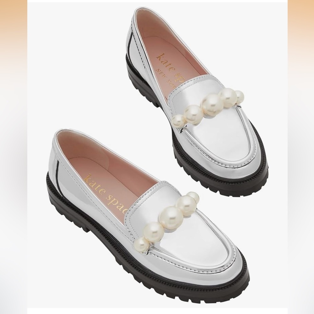 NWB Kate Spade ♠️ Posh Pearl Loafers